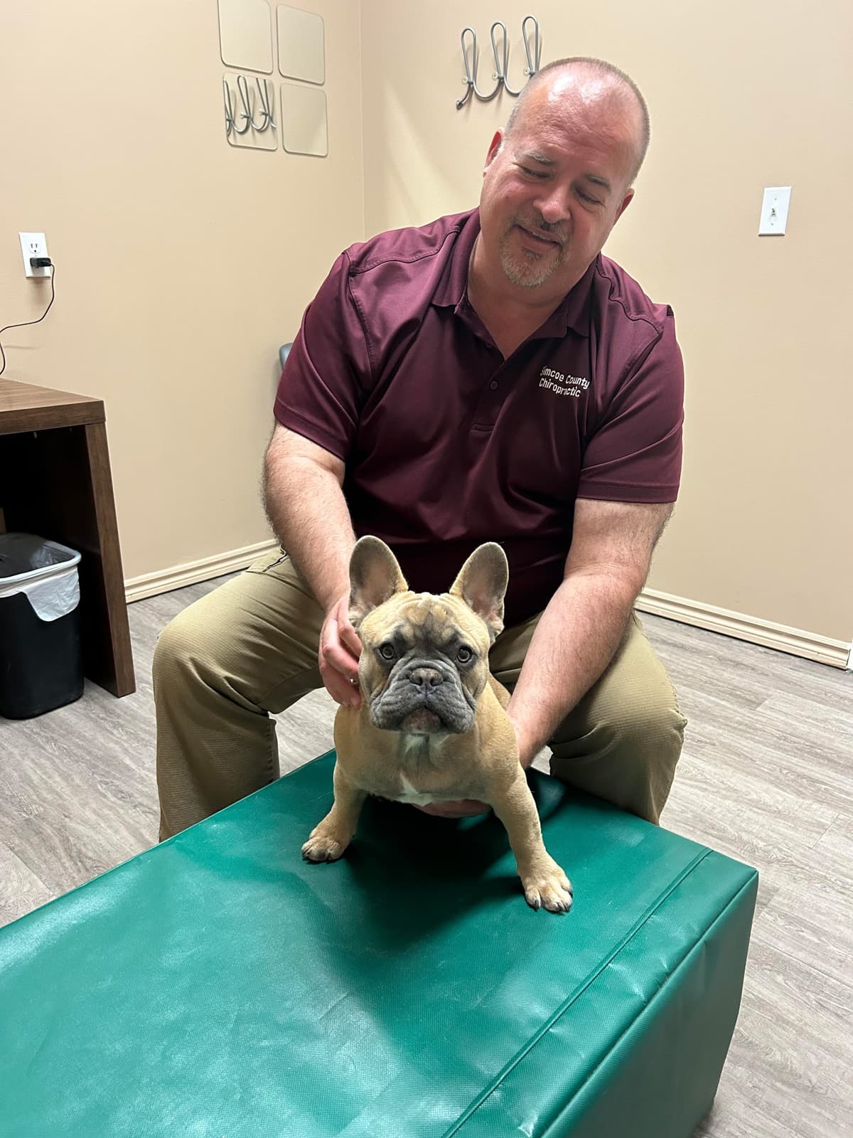 Dog with Dr. Ron